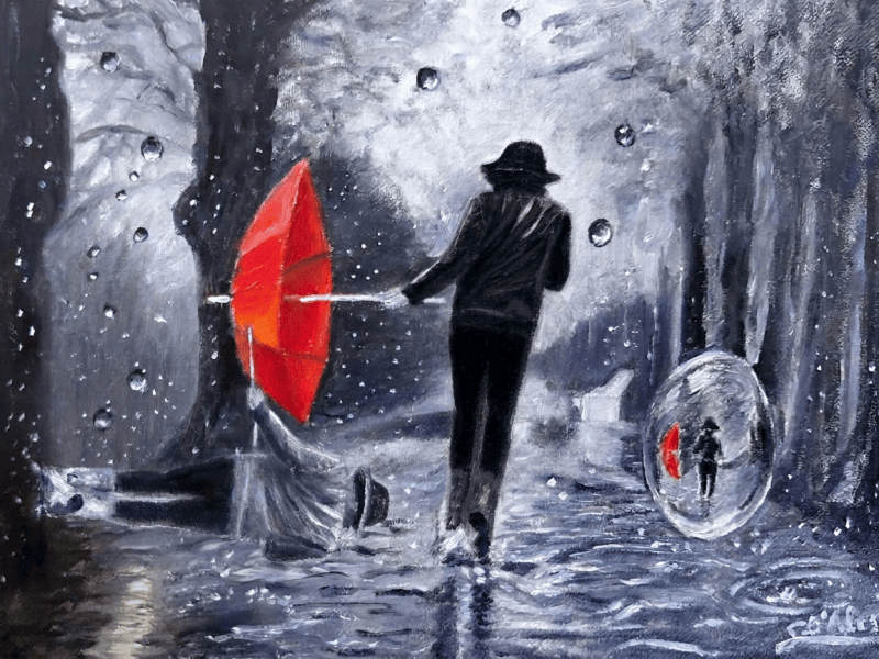 Pluie et vent